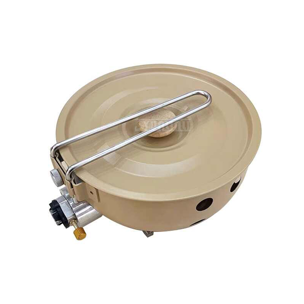 Camping Cooking One Pot - Outdoor portable cassette stove all-in-one pot