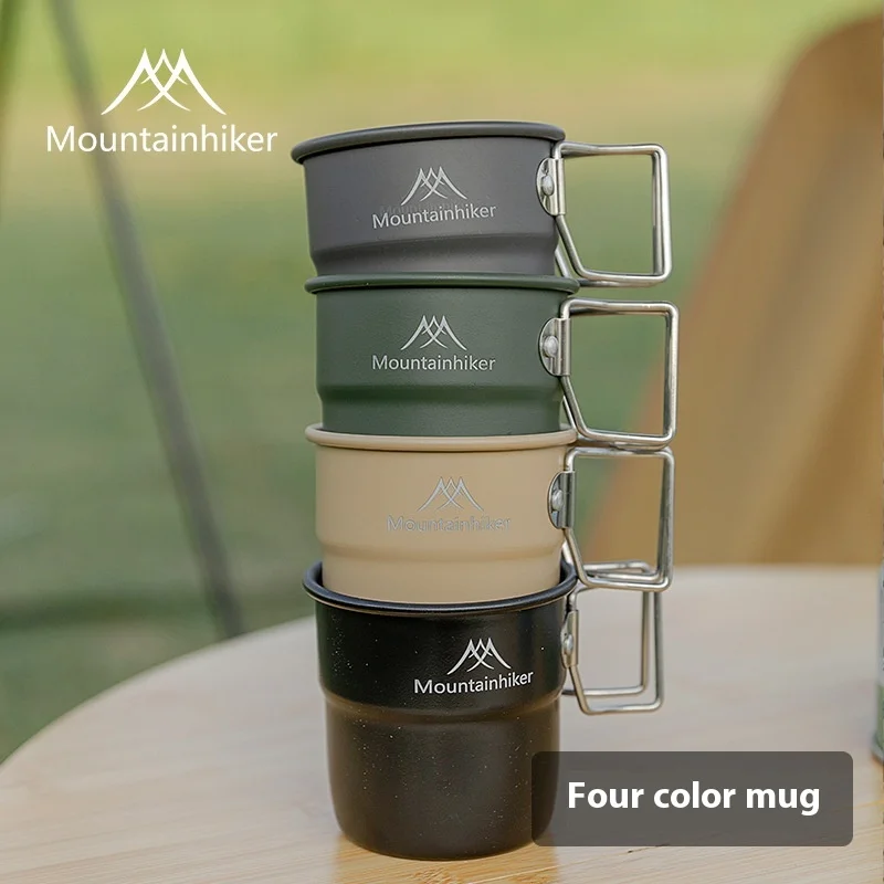 Camping Cooking And Eating Set - Mountainhiker Camping Cups Aluminum Cups Travel