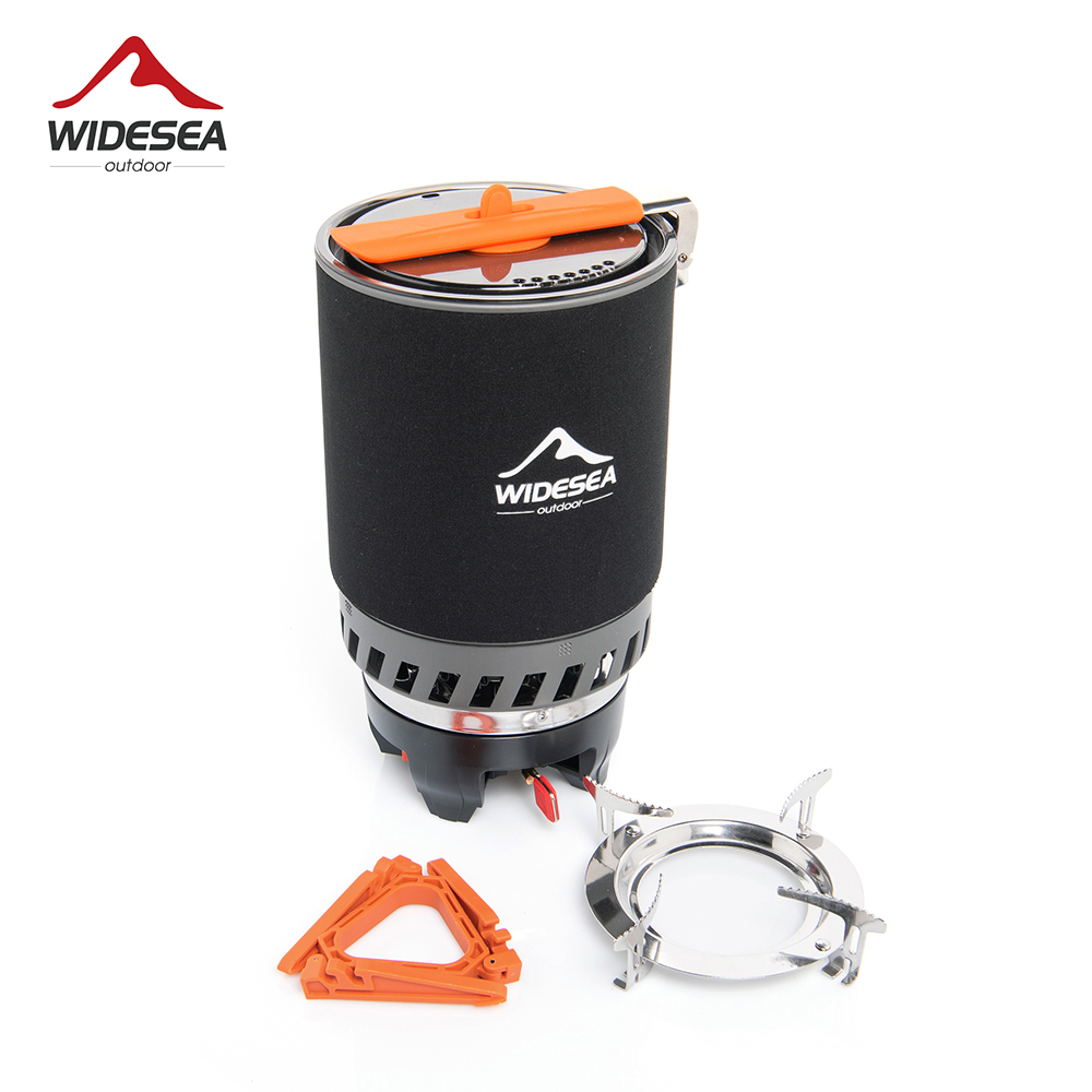 Camping Cooking Gas Stove - Widesea Camping Cooking System with Heat