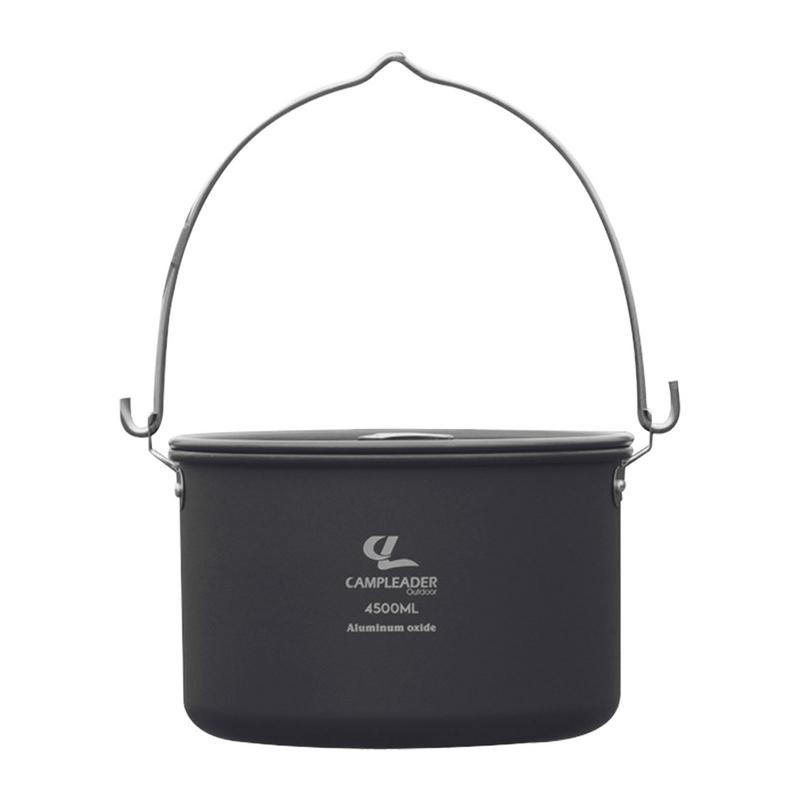 Camping Cooking One Pot - 4.5L Camping Hanging Pot Cookware Outdoor