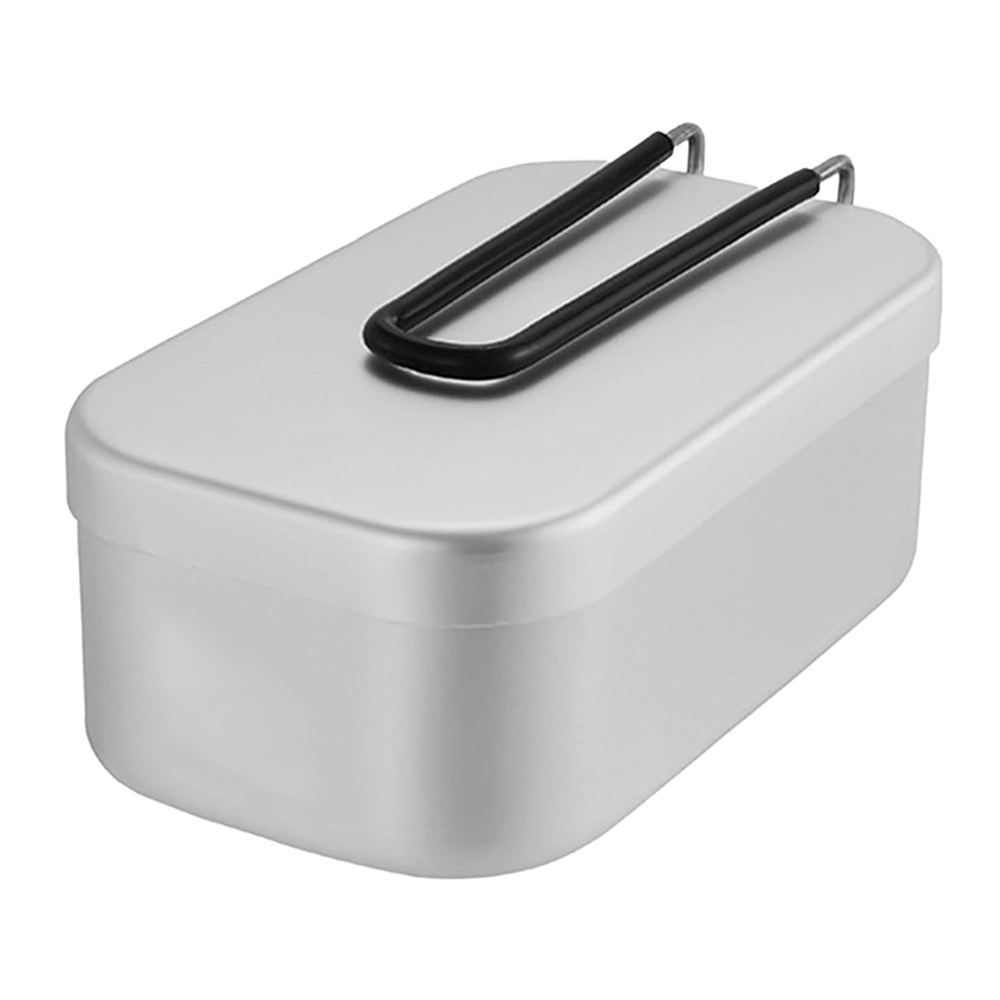 Camping Cooking Meat - 800ML Aluminum Lunch Boxes Outdoor Camping