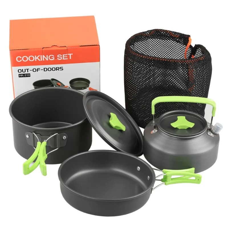 Camping Cooking Backpack - Camping Cooking Set, Outdoor Kitchenware Set,
