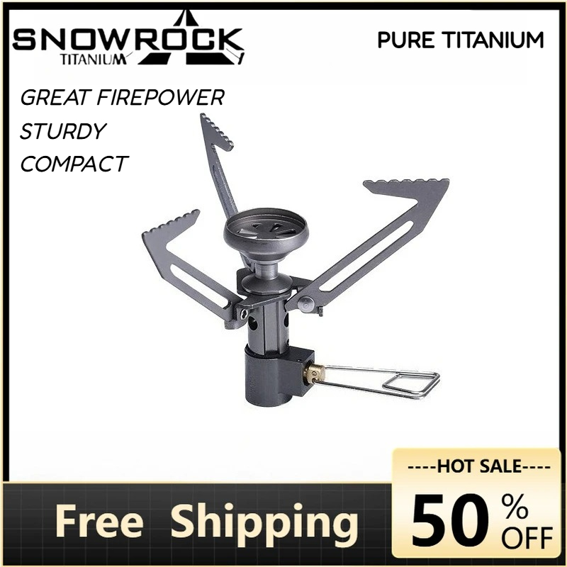 Camping Cooking All In One - SNOWROCK Camping Ultra-light All-in-one Pure Titanium