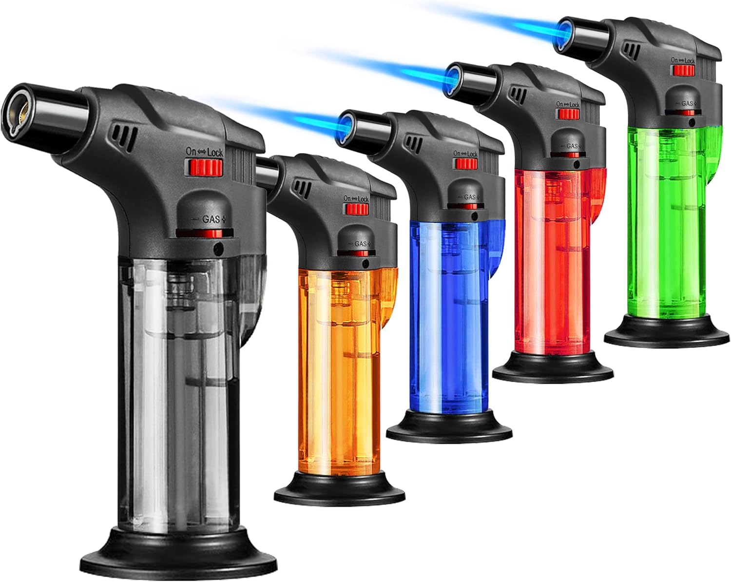 Camping Cooking Meat - Butane Refillable Jet Flame Torch Lighter