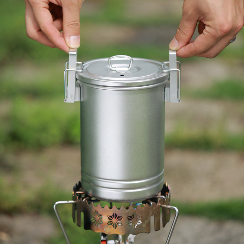 Outdoor Cooking Steamer Pot, C - Camping Cooking One Pot recension och pris
