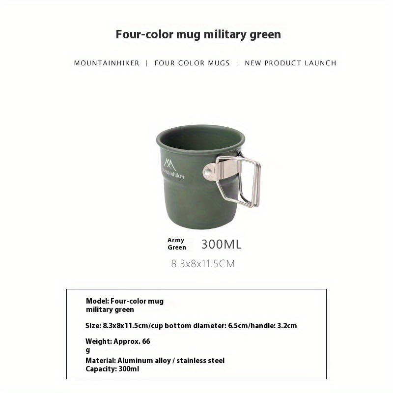 Mountainhiker Camping Cups Alu - Camping Cooking And Eating Set recension och pris