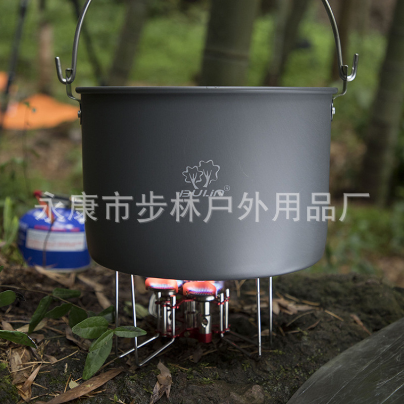 Bulin Portable Outdoor Hanging - Camping Cooking One Pot recension och pris