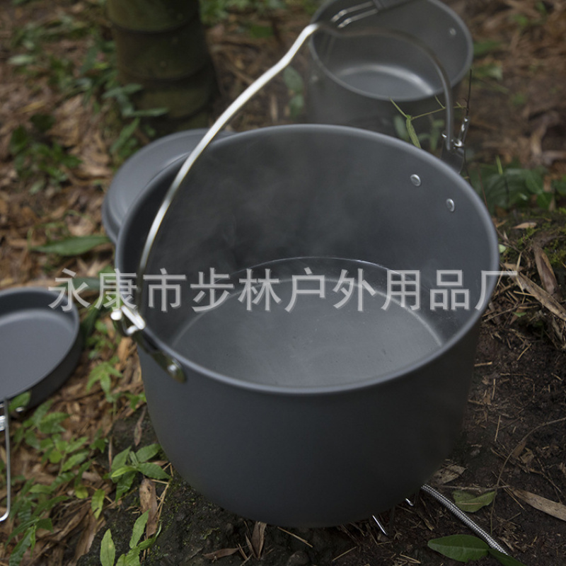 Bulin Portable Outdoor Hanging - Camping Cooking One Pot recension och pris