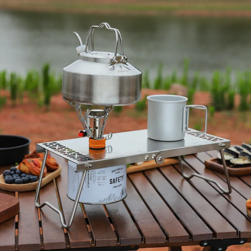 Outdoor Portable Mini Tea Tabl - Camping Cooking Meat recension och pris