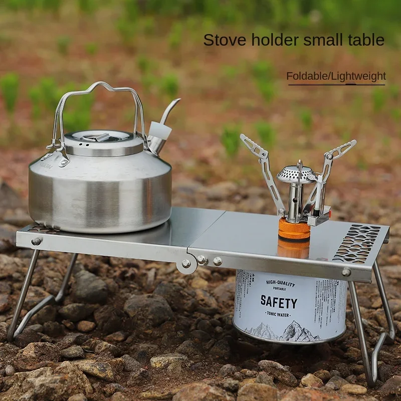 Outdoor Portable Mini Tea Tabl - Camping Cooking Meat recension och pris