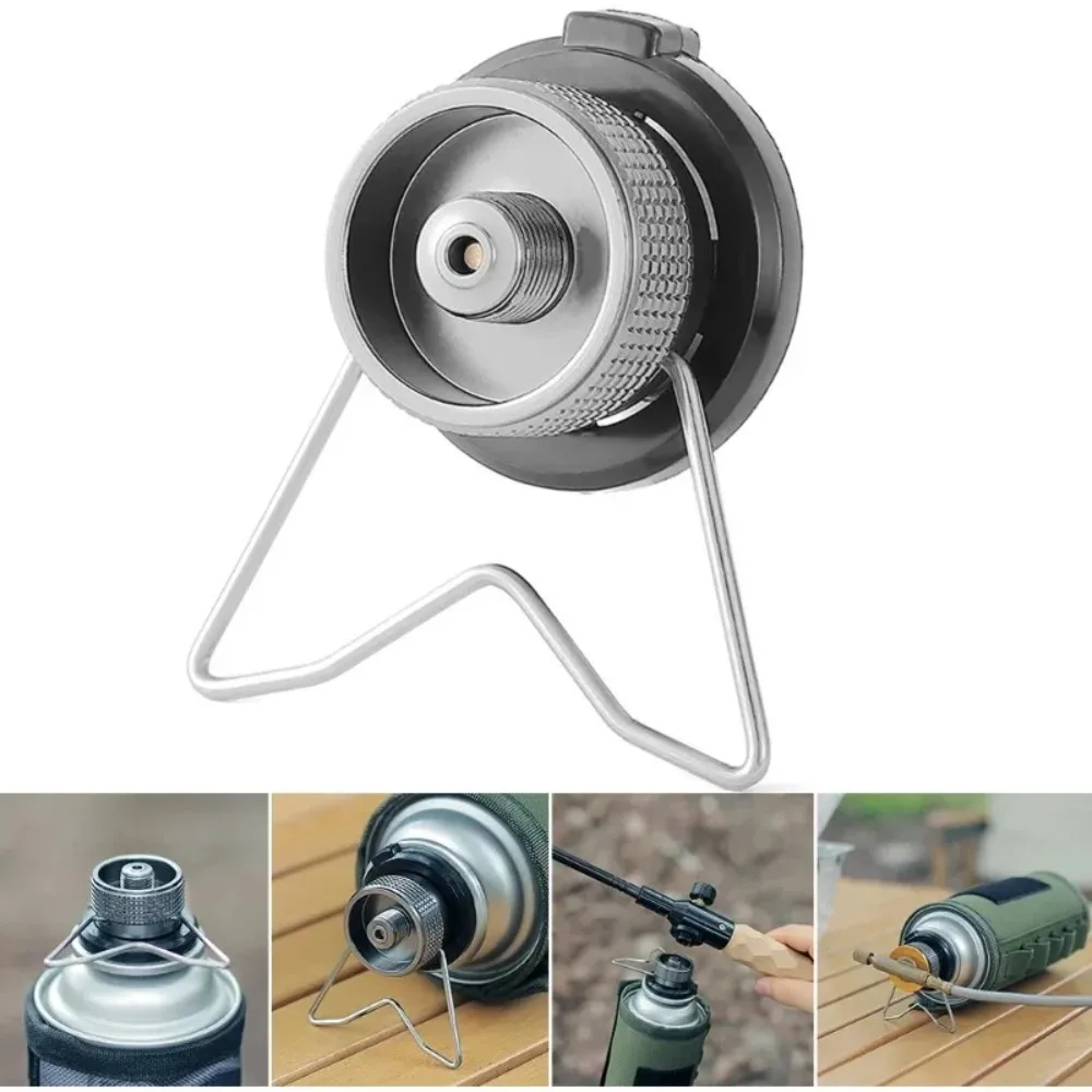 Butane Adapter With Bracket Ou - Camping Cooking Gas Stove recension och pris