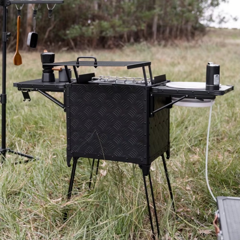 All-In-One Foldable Outdoor Ca - Camping Cooking All In One recension och pris