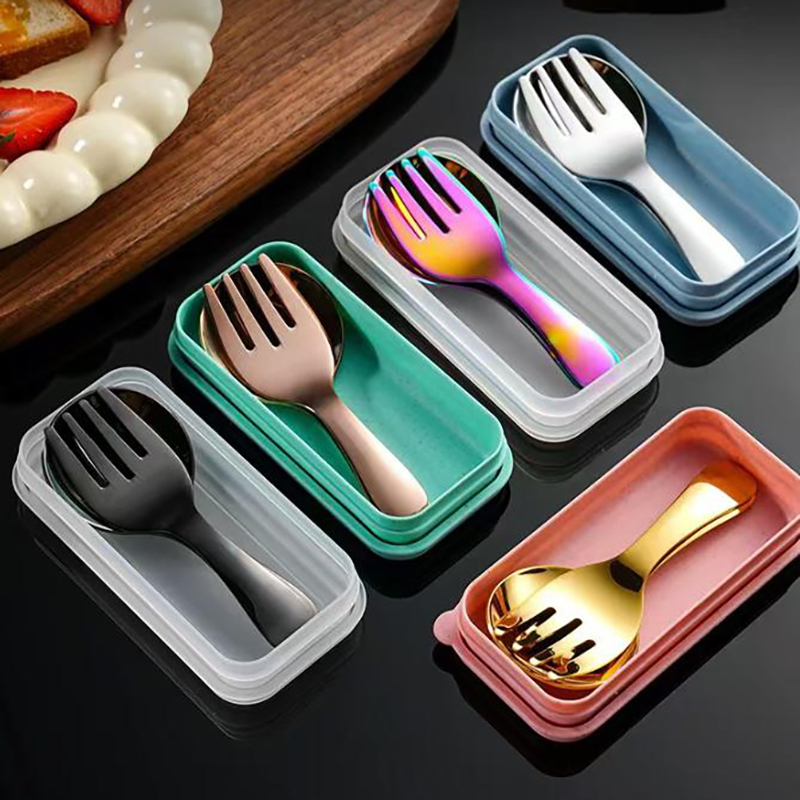 Mini Spoon Fork Tableware Outd - Camping Cooking And Eating Set recension och pris