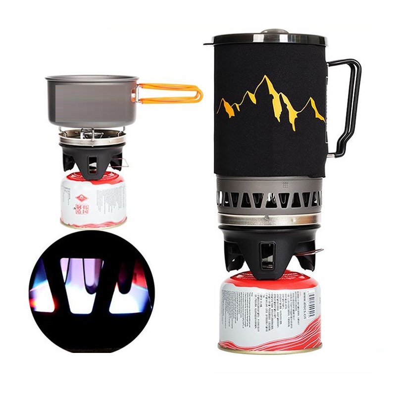 Camping Gas Stove Pot System L - Camping Cooking One Pot recension och pris