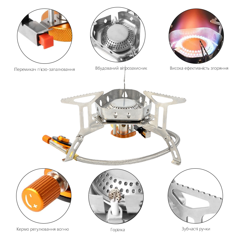 TARKA 3800W Camping Gas Stove  - Camping Cooking Gas Stove recension och pris