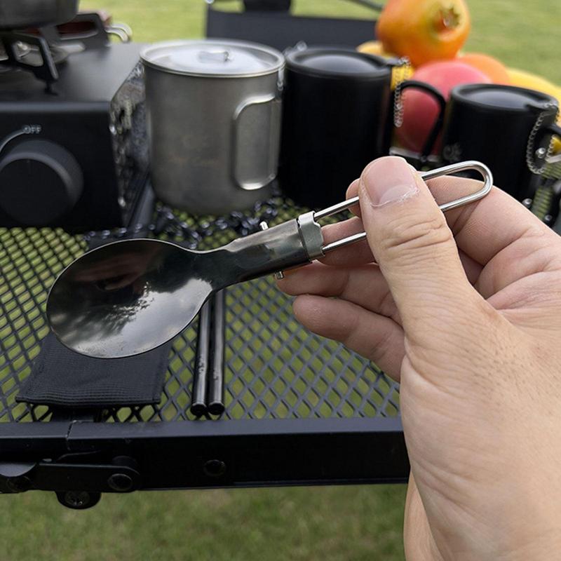 Foldable Spoon Chopsticks Trav - Camping Cooking And Eating Set recension och pris