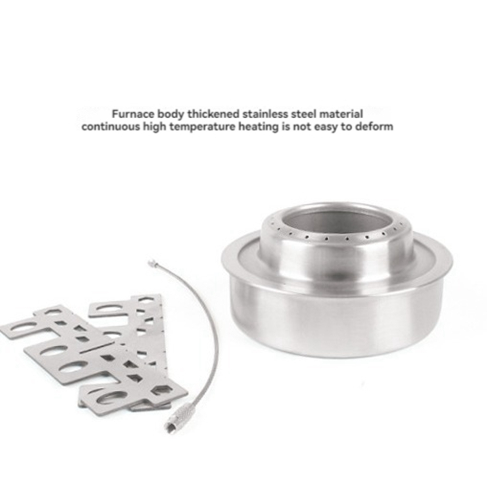 Portable Mini Alcohol Stove Cr - Camping Cooking Backpack recension och pris