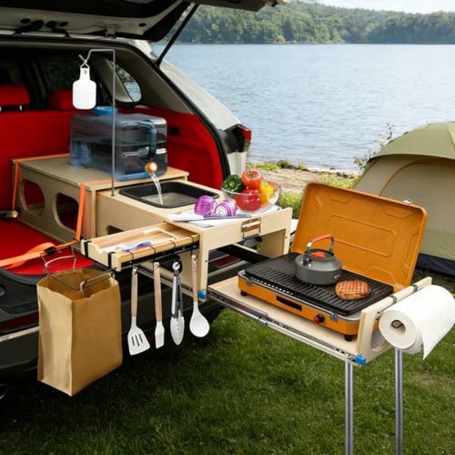 Overland Kitchen Slide-Out Sys - Camping Cooking All In One recension och pris