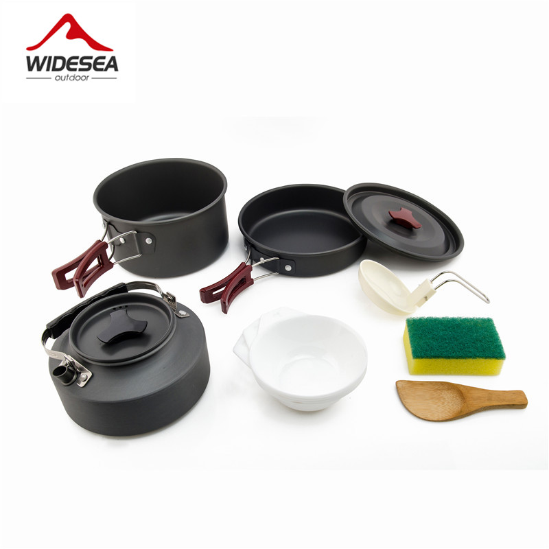 Widesea Camping Cookware Set O - Camping Cooking And Eating Set recension och pris