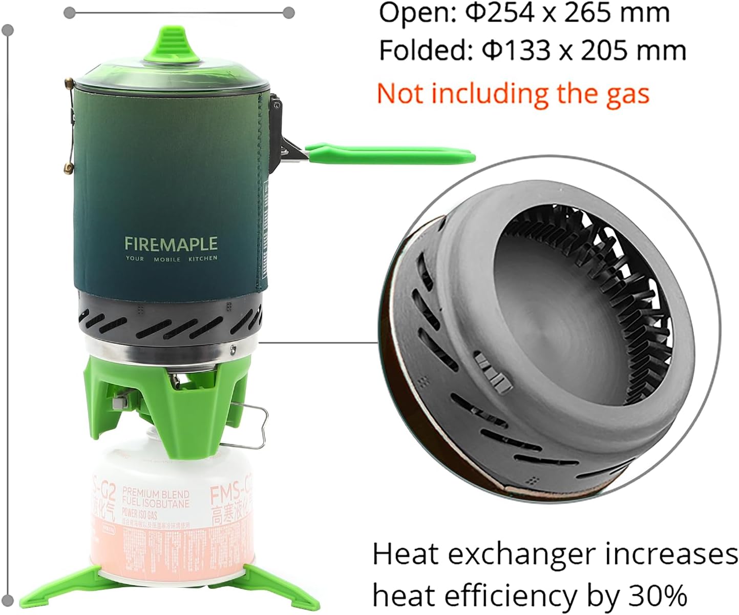 Fire-Maple FMS-X2 Cooking Syst - Camping Cooking One Pot recension och pris