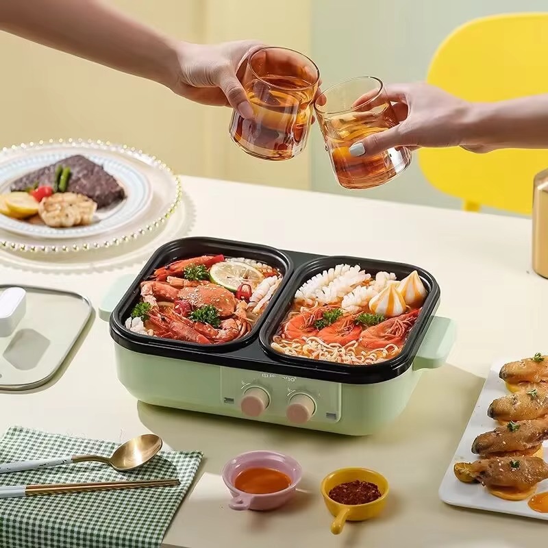 Non-stick barbecue hot pot mul - Camping Cooking One Pot recension och pris