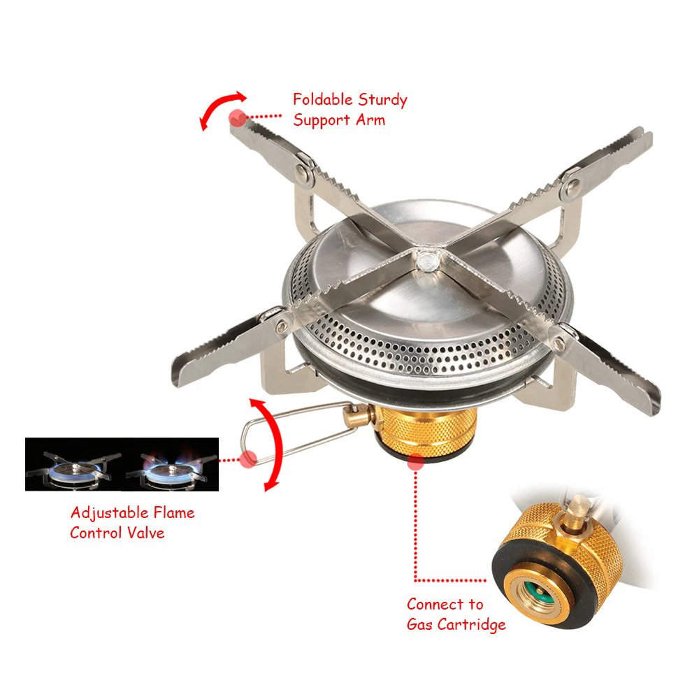 Outdoor Camping Gas Stove Ultr - Camping Cooking Backpack recension och pris