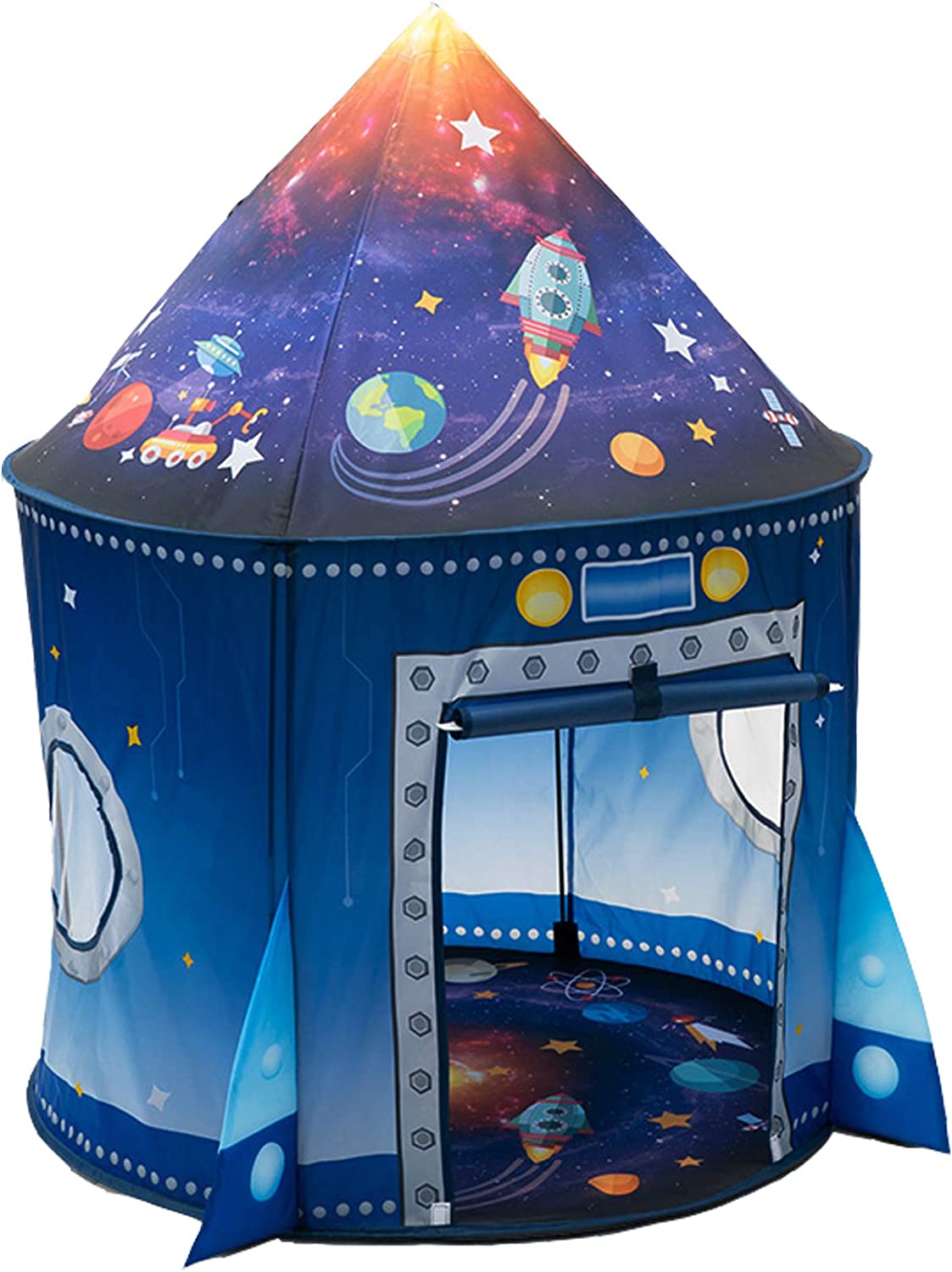 Rocket Ship Kids Tent Pop Up P - Campfire Cooking In Another World recension och pris