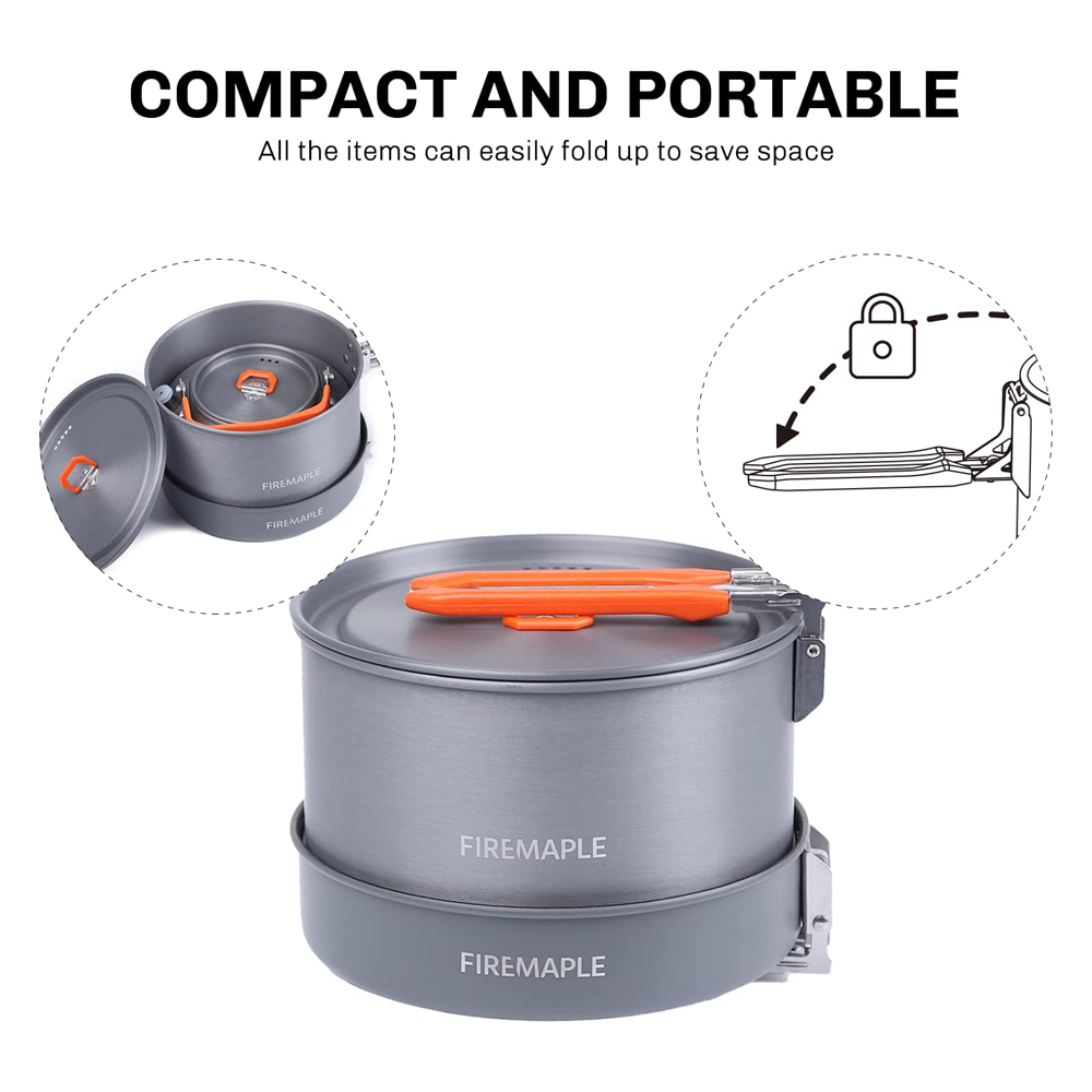 Fire Maple Camping Cookware Ut - Camping Cooking All In One recension och pris