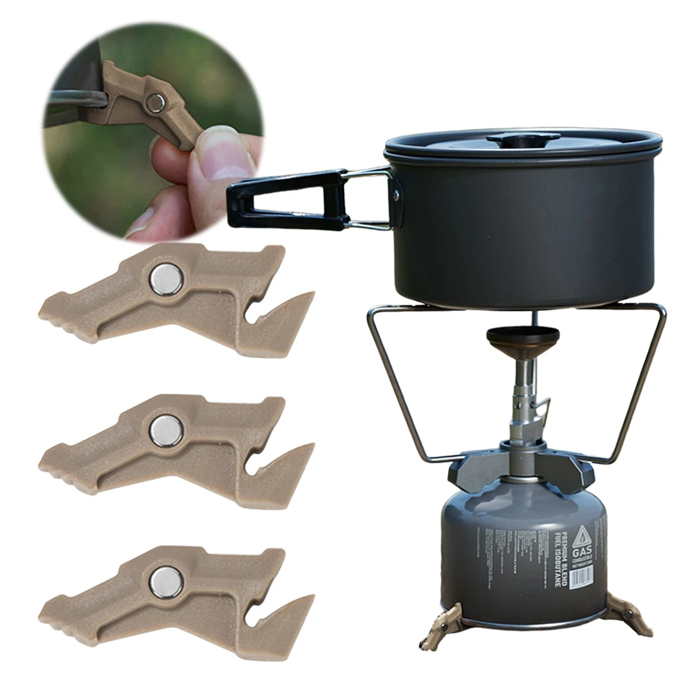 Magnetic Tripod Gas Tank Brack - Camping Cooking Gas Stove recension och pris