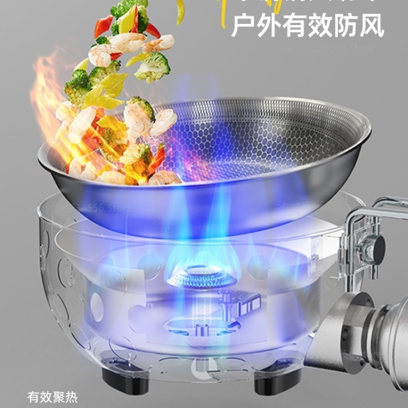 Portable Outdoor Gas Stove All - Camping Cooking One Pot recension och pris