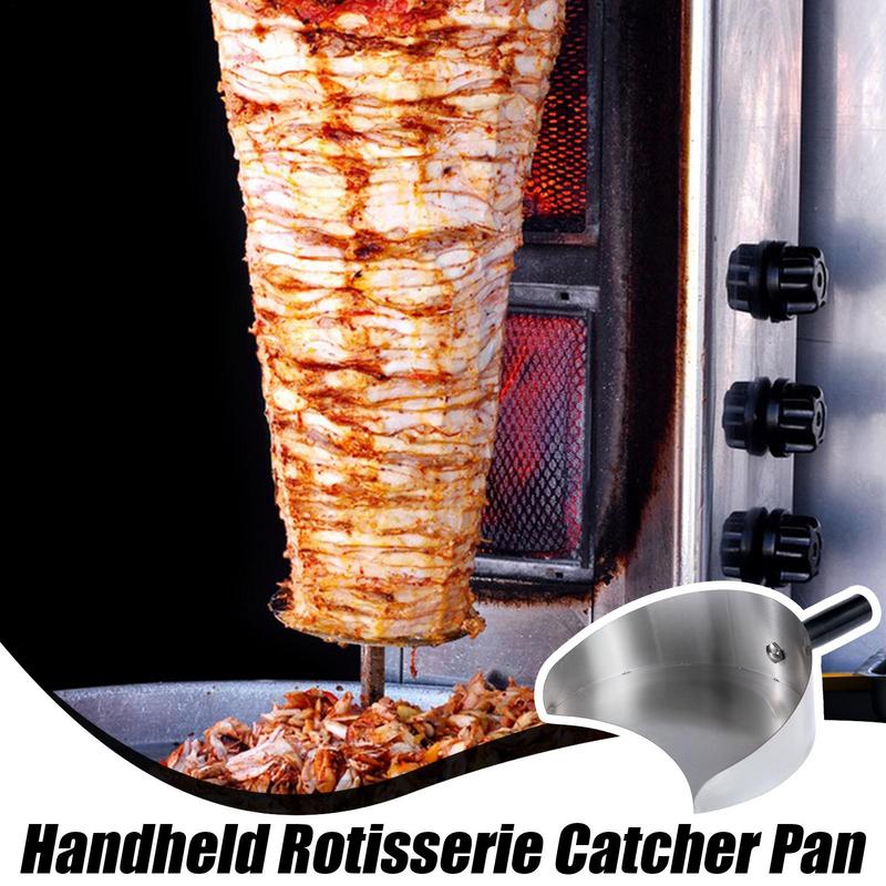 Handheld Meat Catcher Barbecue - Camping Cooking Meat recension och pris