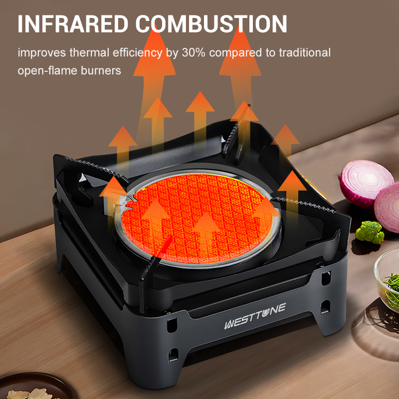 WESTTUNE Outdoor Infrared Comb - Camping Cooking Griddle recension och pris